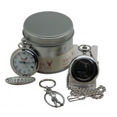 Hunting Shooting Personalised Pocket Watch and Keyring